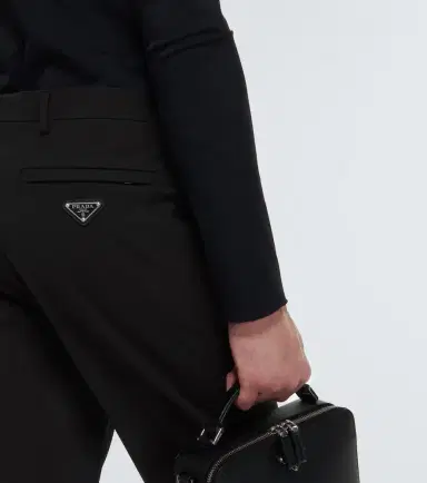 Prada Tailored straight-leg pants | Thumbnail 4 Prada Tailored straight-leg pants | Thumbnail 4