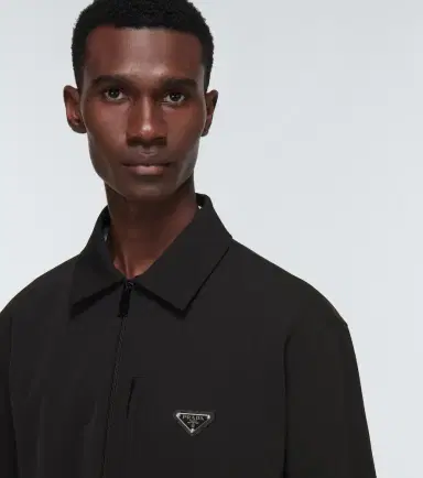 Prada Re-Nylon zipped shirt | Thumbnail 2