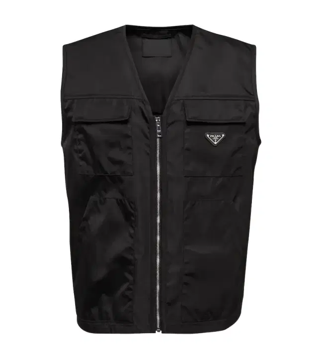 Re-Nylon V-neck vest