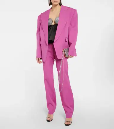 Magda Butrym Oversized wool blazer | Thumbnail 3 Magda Butrym Oversized wool blazer | Thumbnail 3