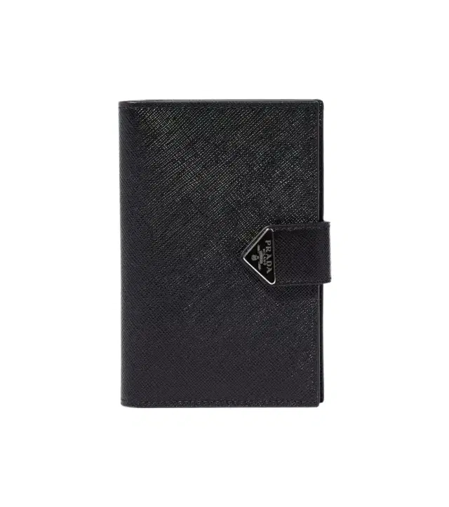 Saffiano leather billfold wallet