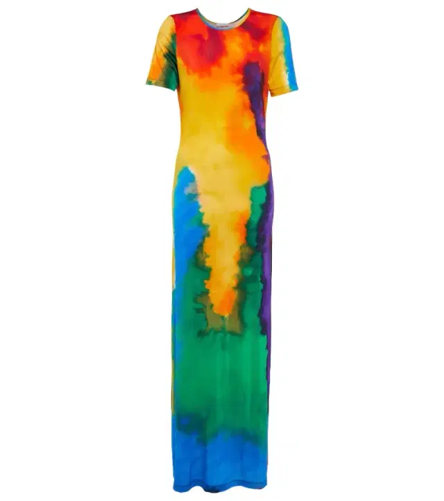 Rabanne Printed maxi dress