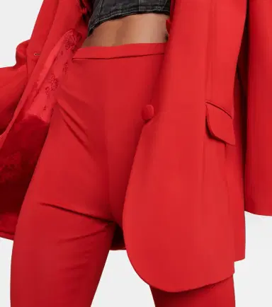 Magda Butrym High-rise flared leggings | Thumbnail 5