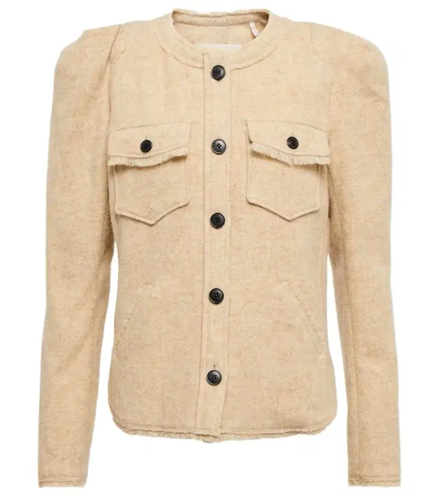 Marant Étoile Nelly wool-blend jacket