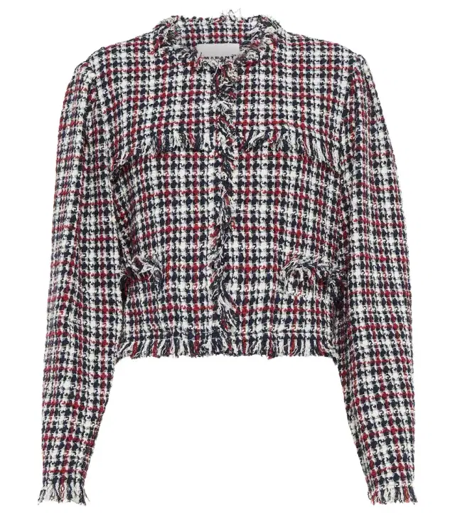 Marant Étoile Cotton-blend tweed jacket