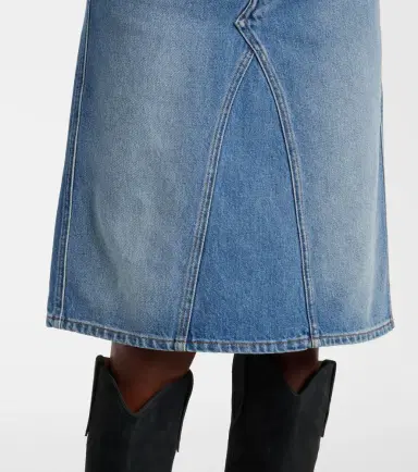 Marant Etoile Fiali denim midi skirt | Thumbnail 5
