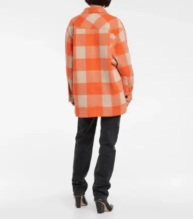 Marant Étoile Harveli checked jacket | Thumbnail 5 Marant Étoile Harveli checked jacket | Thumbnail 5