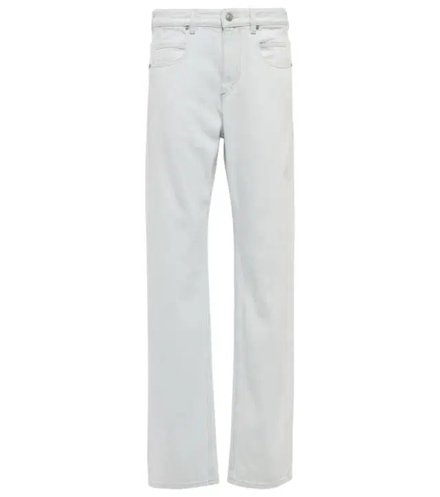 Marant Étoile Vendelia high-rise straight jeans