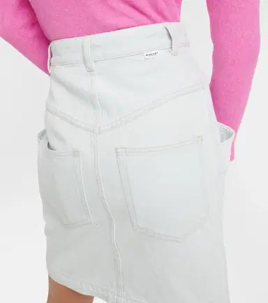 Marant Etoile Sabel high-rise denim miniskirt | Thumbnail 2