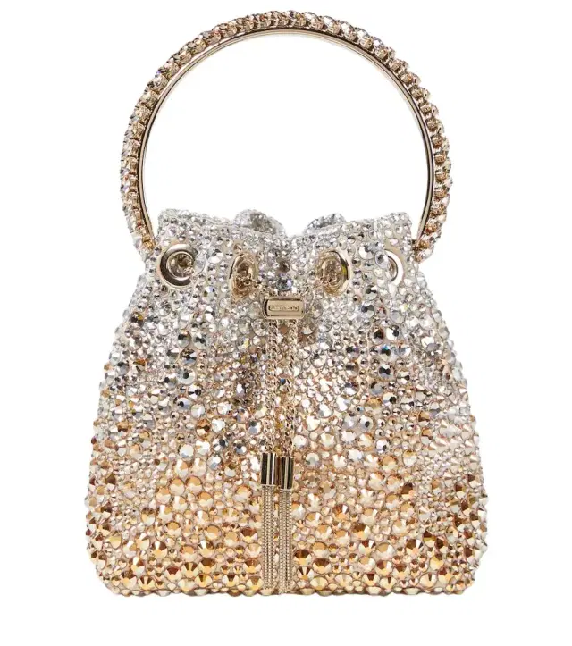 Bon Bon embellished bucket bag