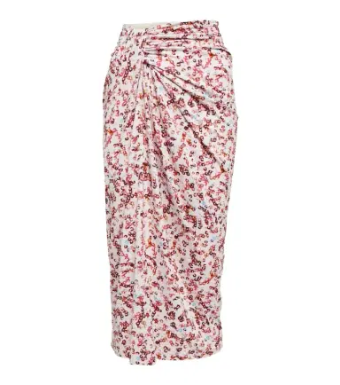 Marant Étoile Jeldia printed jersey midi skirt | Thumbnail 1