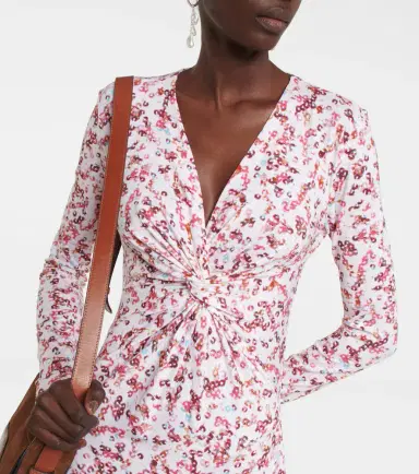 Marant Étoile Jadiya printed jersey midi dress | Thumbnail 4