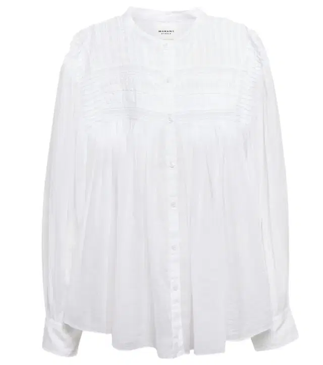 Plalia oversized cotton blouse