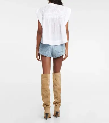 Marant Étoile Leaza cotton blouse | Thumbnail 2
