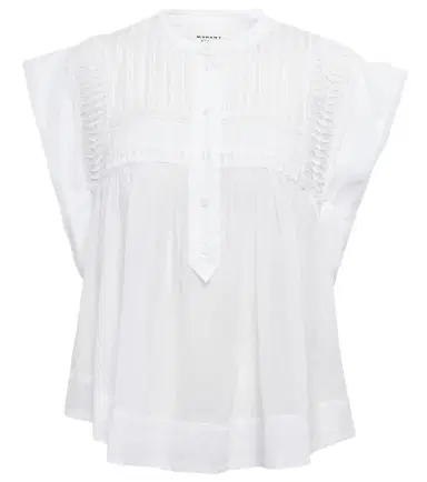 Marant Étoile Leaza cotton blouse | Thumbnail 1
