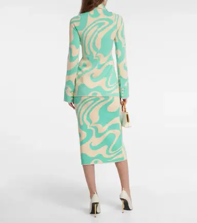 Sportmax Soraga jacquard blazer | Thumbnail 4