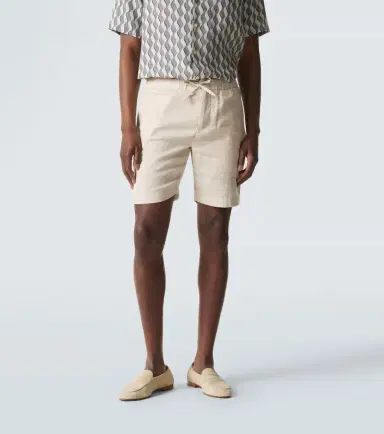 Frescobol Carioca Felipe linen and cotton shorts | Thumbnail 3 Frescobol Carioca Felipe linen and cotton shorts | Thumbnail 3