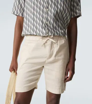 Frescobol Carioca Felipe linen and cotton shorts | Thumbnail 5 Frescobol Carioca Felipe linen and cotton shorts | Thumbnail 5