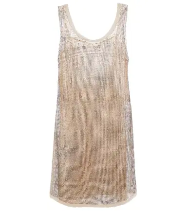 Prada Crystal-embellished mesh minidress | Thumbnail 1