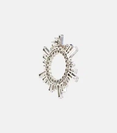 Amina Muaddi Begum crystal-embellished earrings | Thumbnail 2