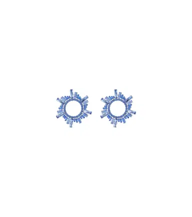 Amina Muaddi Begum crystal-embellished earrings | Thumbnail 1