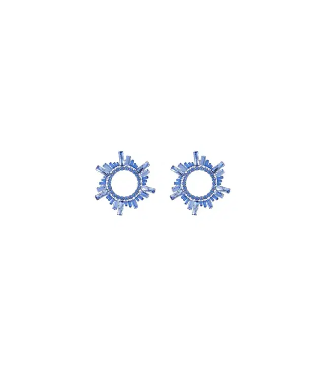 Amina Muaddi Begum crystal-embellished earrings