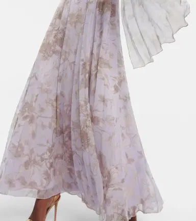 Erdem Chiara printed silk gown | Thumbnail 5 Erdem Chiara printed silk gown | Thumbnail 5