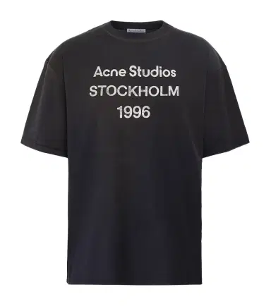 Acne Studios Logo-print cotton-blend T-shirt | Thumbnail 1