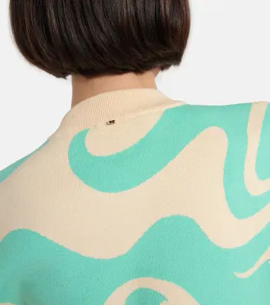 Sportmax Ornati jacquard minidress | Thumbnail 4