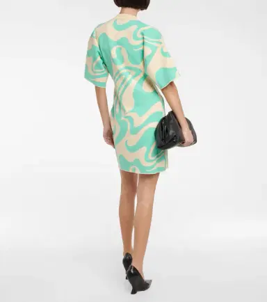 Sportmax Ornati jacquard minidress | Thumbnail 5