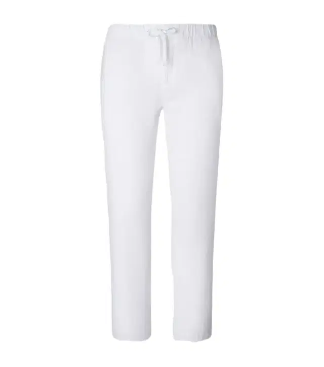 Frescobol Carioca Oscar straight linen and cotton chinos