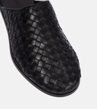 Bottega Veneta Intrecciato leather slippers | Thumbnail 4