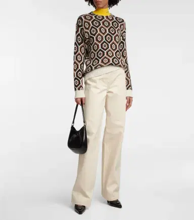 Prada High-rise wide-leg jeans | Thumbnail 2 Prada High-rise wide-leg jeans | Thumbnail 2