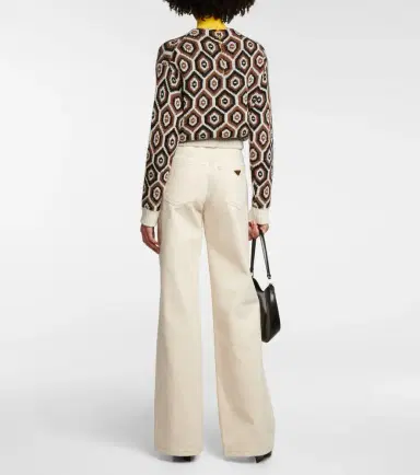 Prada High-rise wide-leg jeans | Thumbnail 5 Prada High-rise wide-leg jeans | Thumbnail 5