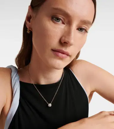 Pomellato Nudo Solitaire 18kt rose and white gold necklace with diamonds | Thumbnail 5 Pomellato Nudo Solitaire 18kt rose and white gold necklace with diamonds | Thumbnail 5