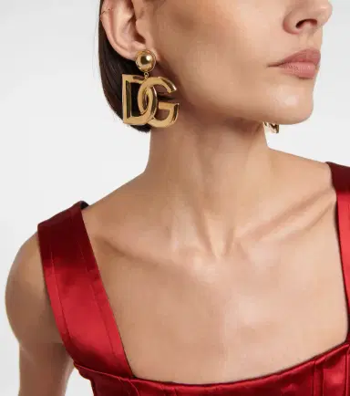 Dolce & Gabbana DG clip-on earrings | Thumbnail 5