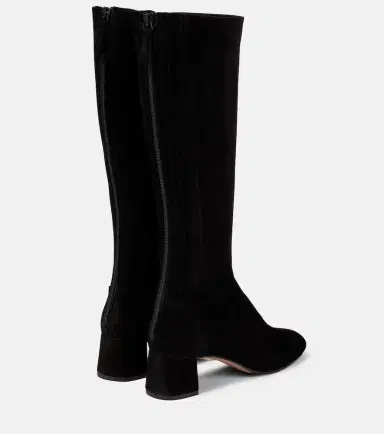 Aquazzura Saint Honore suede knee-high boots | Thumbnail 3