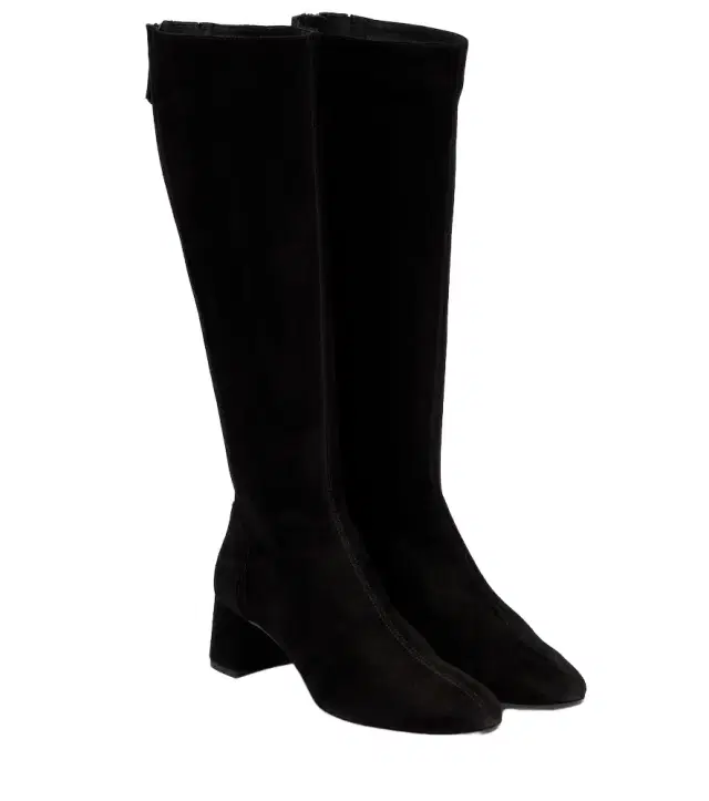 Aquazzura Saint Honore suede knee-high boots