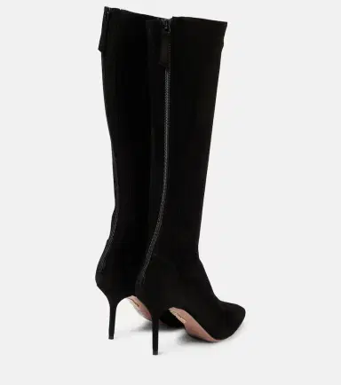 Aquazzura Saint Honore 85 suede boots | Thumbnail 6
