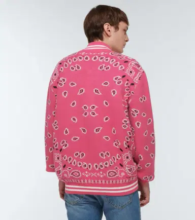 Alanui Bandana jacquard cotton bomber jacket | Thumbnail 3