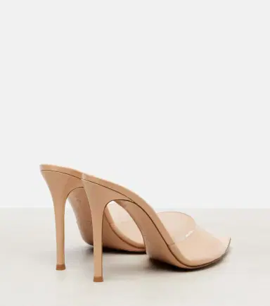 Gianvito Rossi Elle 105 TPU and patent leather mules | Thumbnail 3 Gianvito Rossi Elle 105 TPU and patent leather mules | Thumbnail 3