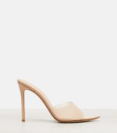 Gianvito Rossi Elle 105 TPU and patent leather mules | Thumbnail 4 Gianvito Rossi Elle 105 TPU and patent leather mules | Thumbnail 4