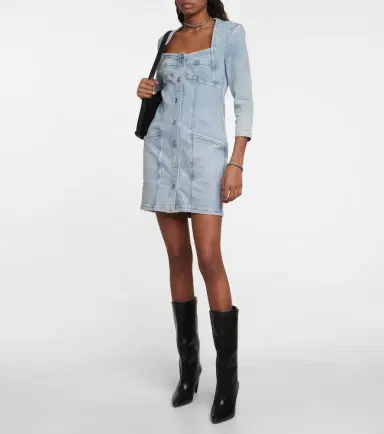 Isabel Marant Vona denim minidress | Thumbnail 2