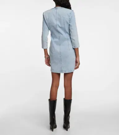 Isabel Marant Vona denim minidress | Thumbnail 4