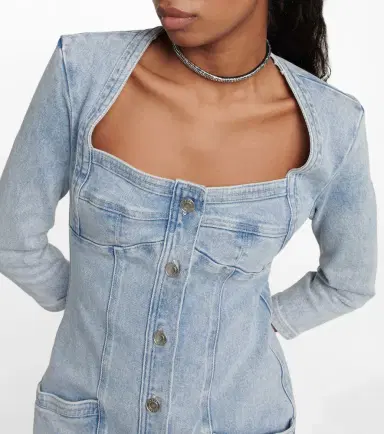 Isabel Marant Vona denim minidress | Thumbnail 5