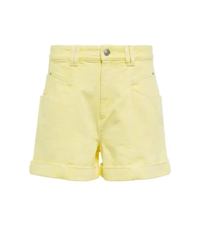 Isabel Marant Vetanio high-rise denim shorts