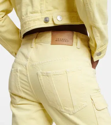 Isabel Marant Vokayo straight-leg cargo jeans | Thumbnail 4 Isabel Marant Vokayo straight-leg cargo jeans | Thumbnail 4