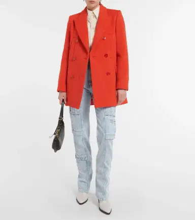 Isabel Marant Lileya wool and cashmere blazer | Thumbnail 3 Isabel Marant Lileya wool and cashmere blazer | Thumbnail 3