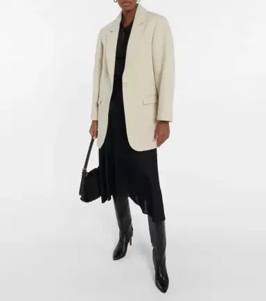 Isabel Marant Jilinka wool and cotton coat | Thumbnail 3 Isabel Marant Jilinka wool and cotton coat | Thumbnail 3