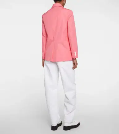 Plan C Single-breasted cotton blazer | Thumbnail 2